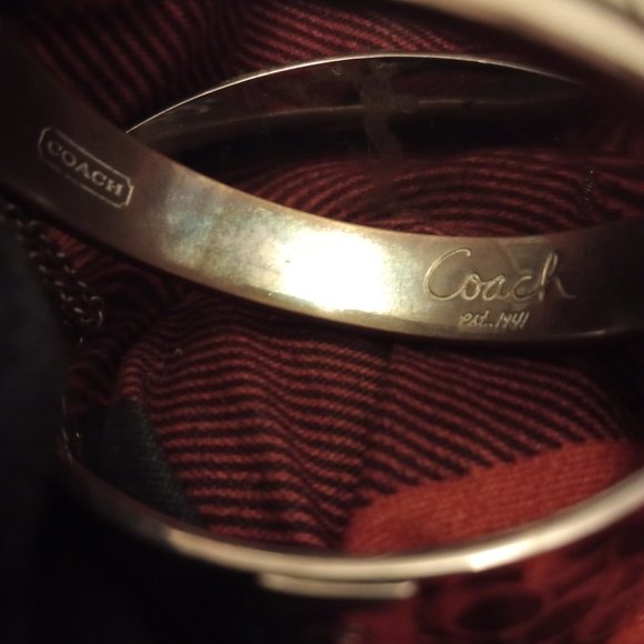 Lot of 2 coach bracelets - Picture 5 of 7